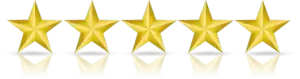 5 Star Rating ⭐⭐⭐⭐⭐